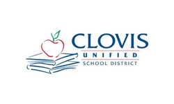 Clovis unified school district logo designed by MAG Engineering.