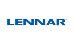 Lennar logo on a white background with mag engineering.