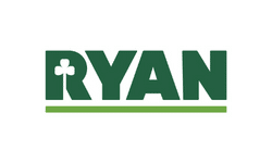 Ryan logo featuring a green shamrock and a touch of mag engineering.